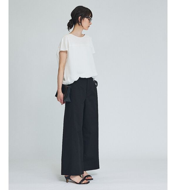 qualite「TCツイルワイドパンツ」|その他|