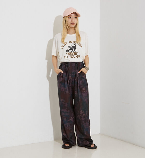 NOMINE「【RUSSELL/ラッセル別注】 CAT/猫 モチーフ Tシャツ」|Tシャツ・カットソー|