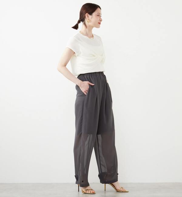 Soffitto「2WAYアレンジカットソー」|Tシャツ・カットソー|