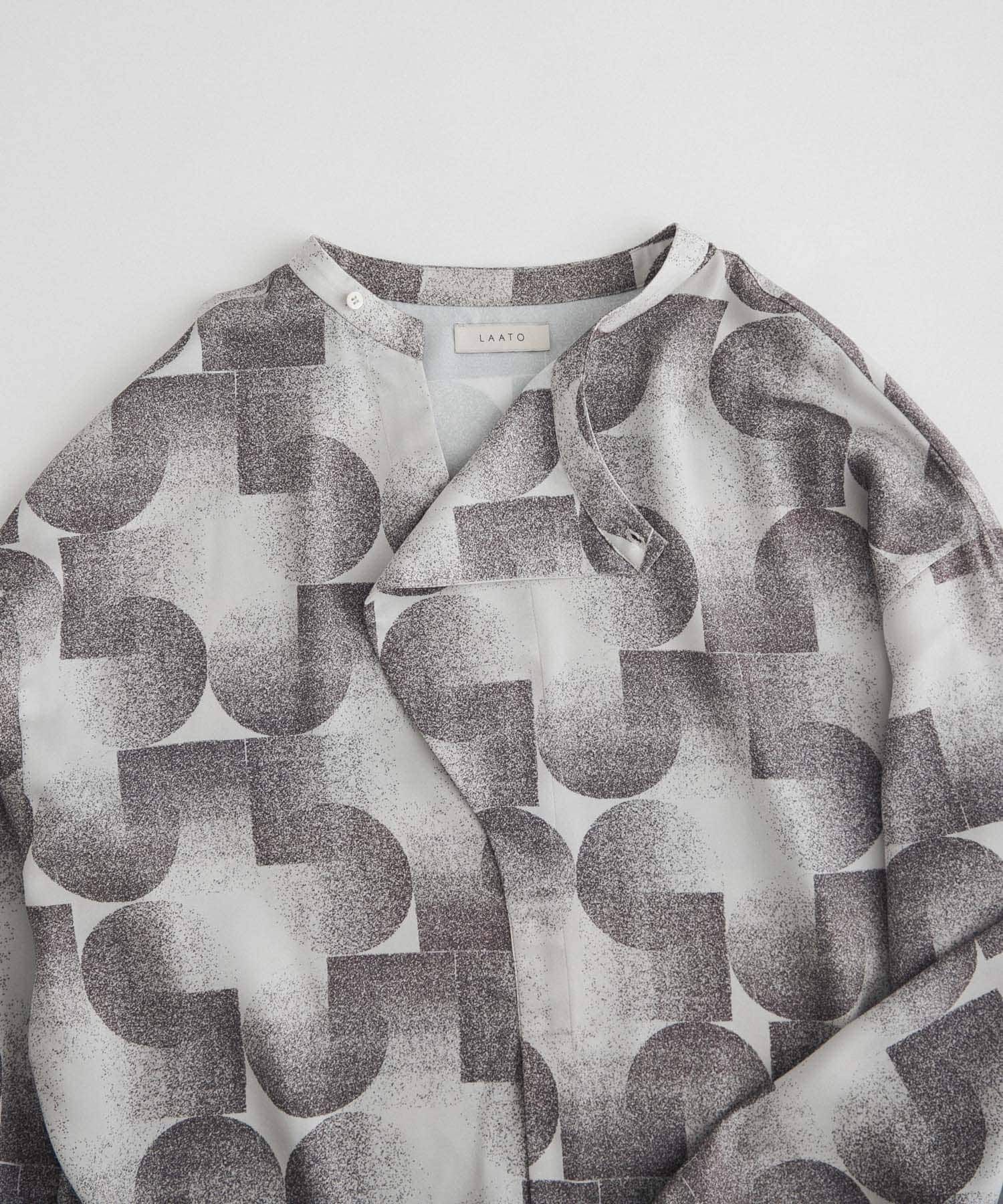 LAATO「band collar blouse」|シャツ・ブラウス|