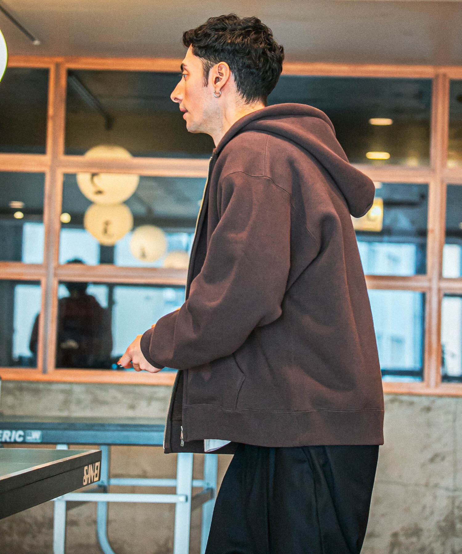 URBAN RESEARCH「LOGIC ONE SWEAT ZIP PARKA」|パーカー|