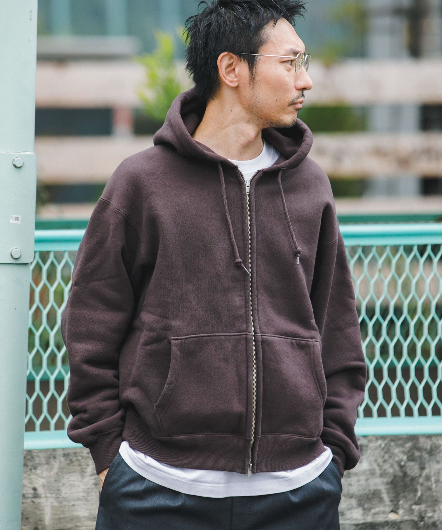 URBAN RESEARCH「LOGIC ONE SWEAT ZIP PARKA」|パーカー|