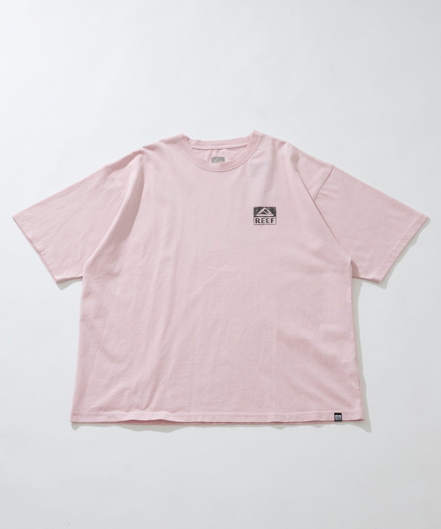 Sonny Label 「REEF　BOX LOGO SHORT-SLEEVE T-SHIRTS」|Tシャツ・カットソー|ピンク