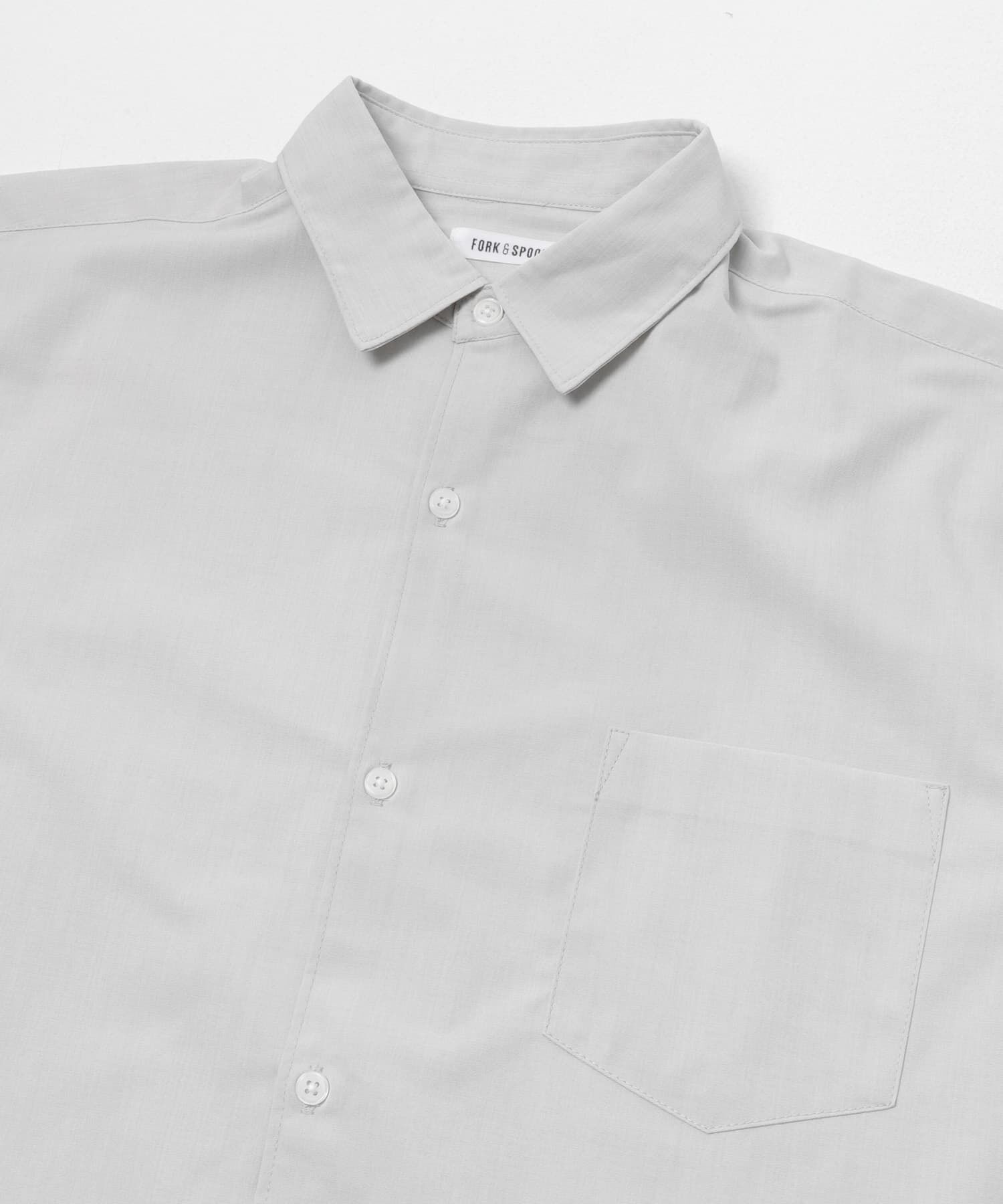 URBAN RESEARCH DOORS「FORK&SPOON　TEC LINENシャツ」|シャツ・ブラウス|