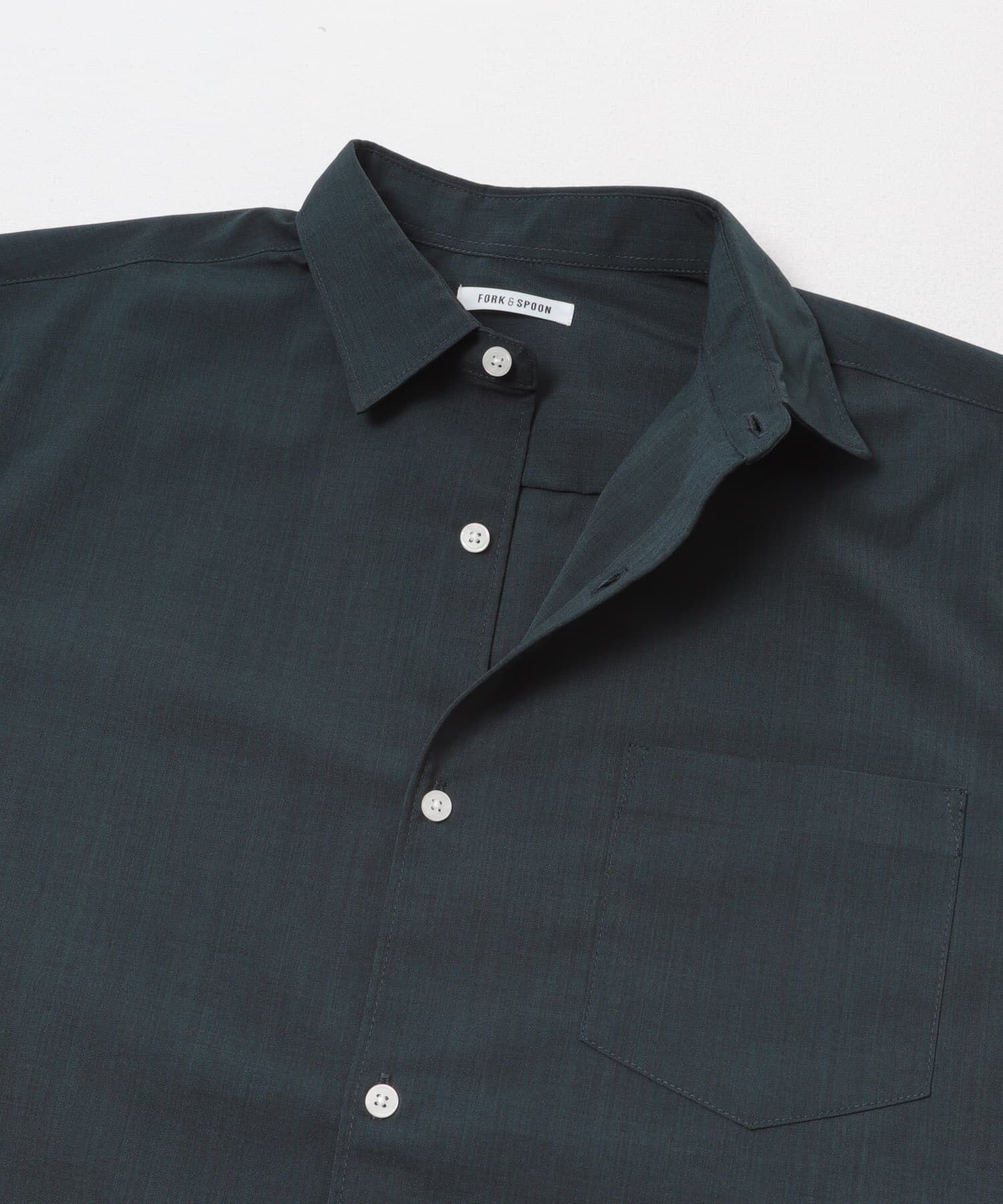 URBAN RESEARCH DOORS「FORK&SPOON　TEC LINENシャツ」|シャツ・ブラウス|