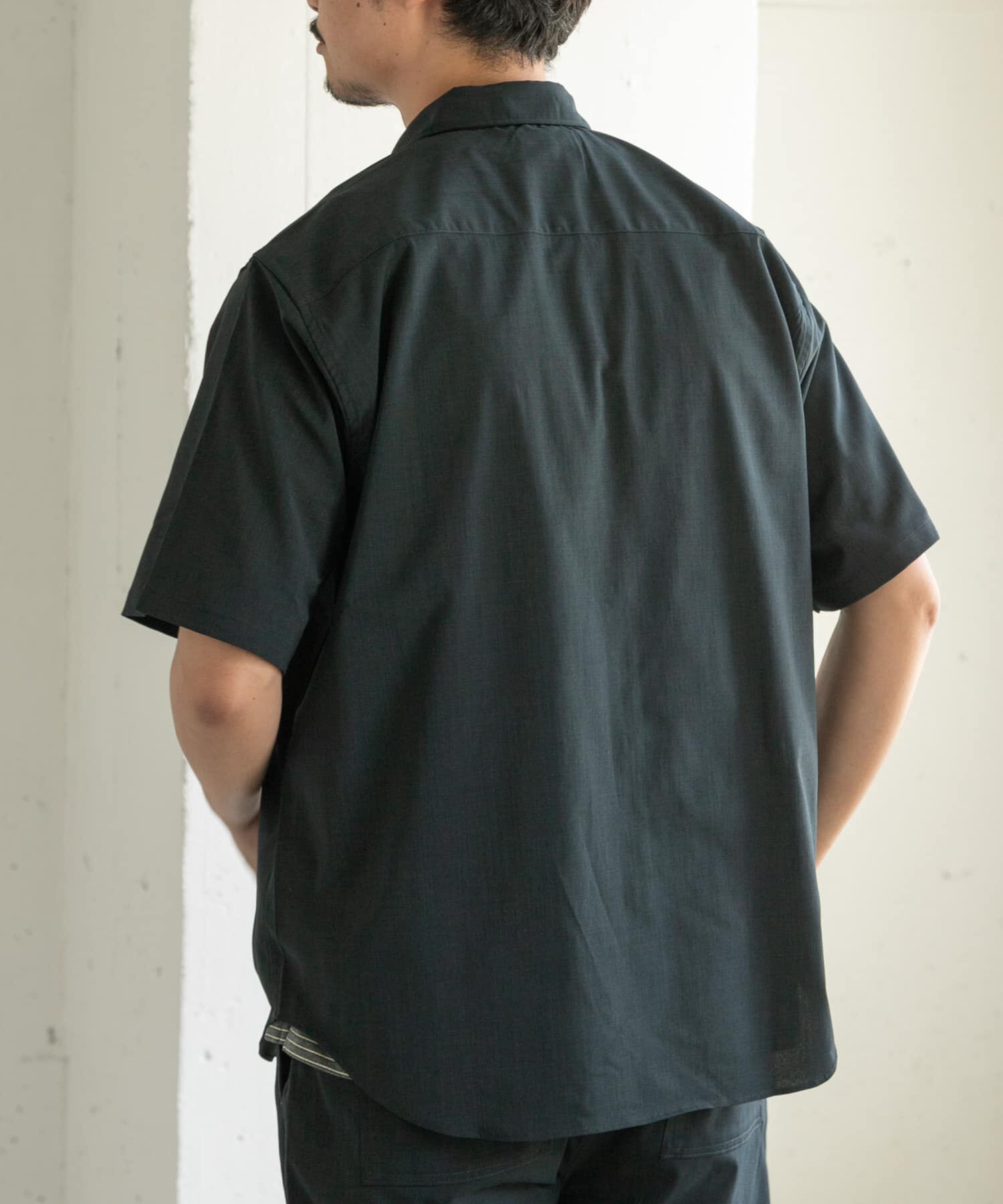 URBAN RESEARCH DOORS「FORK&SPOON　TEC LINENシャツ」|シャツ・ブラウス|