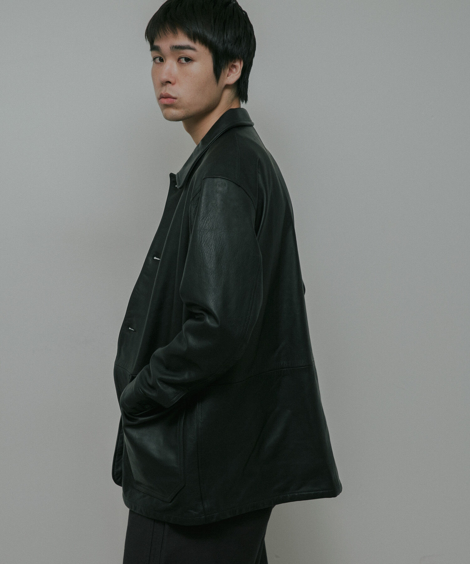 URBAN RESEARCH DOORS「Cow Leather Chore Jacket」|その他|