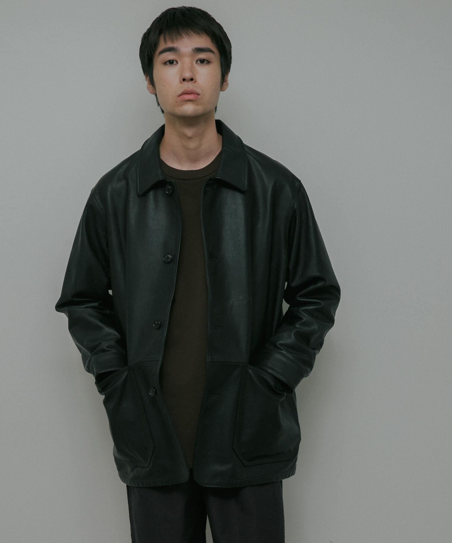 URBAN RESEARCH DOORS「Cow Leather Chore Jacket」|その他|
