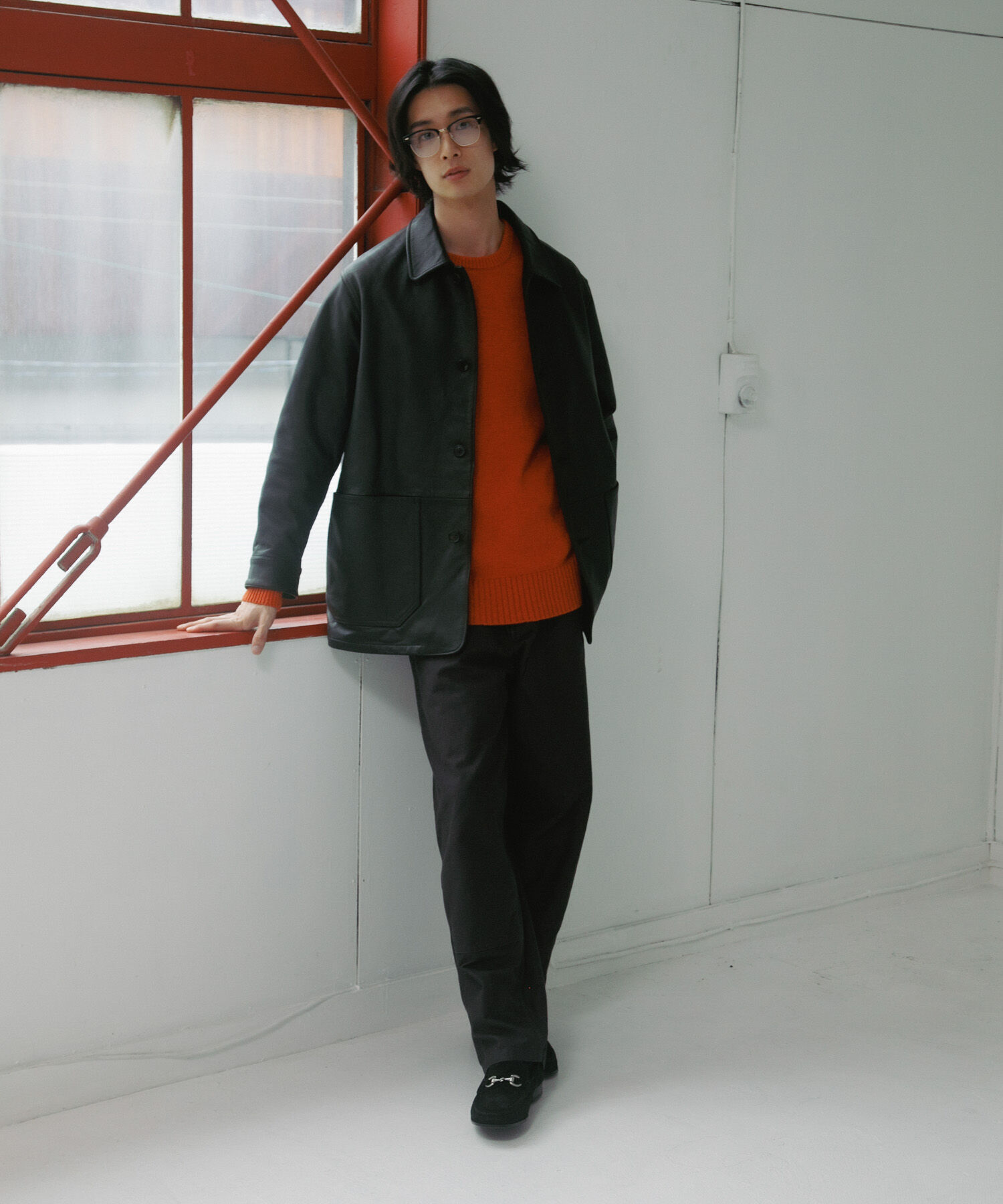 URBAN RESEARCH DOORS「Cow Leather Chore Jacket」|その他|