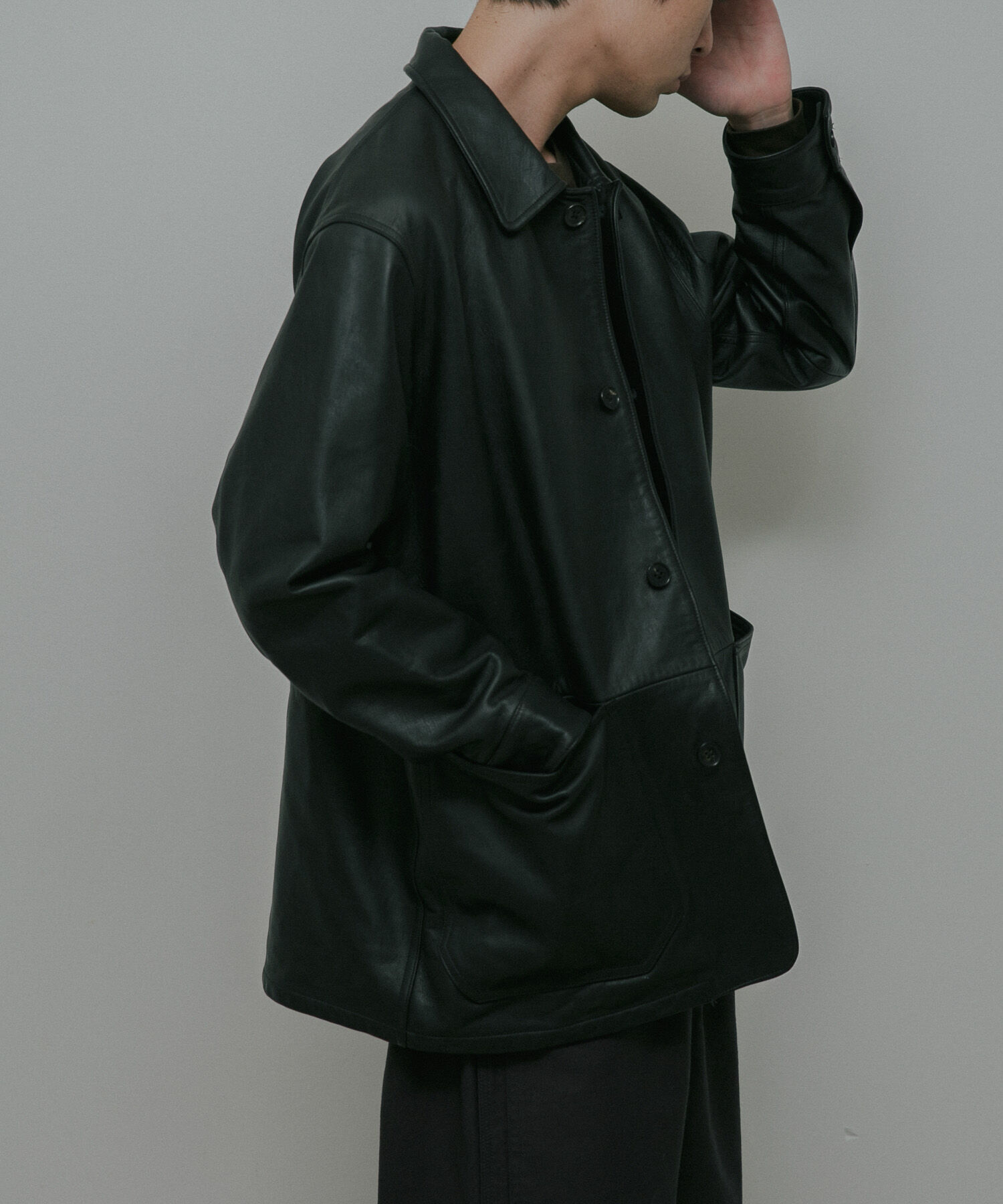 URBAN RESEARCH DOORS「Cow Leather Chore Jacket」|その他|