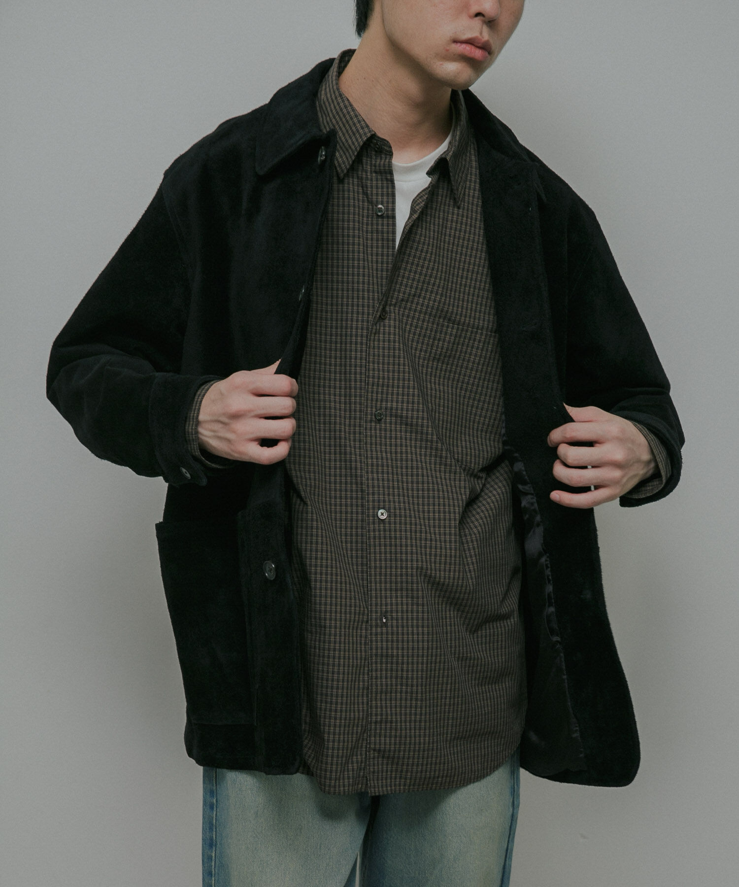 URBAN RESEARCH DOORS「Cow Leather Chore Jacket」|その他|