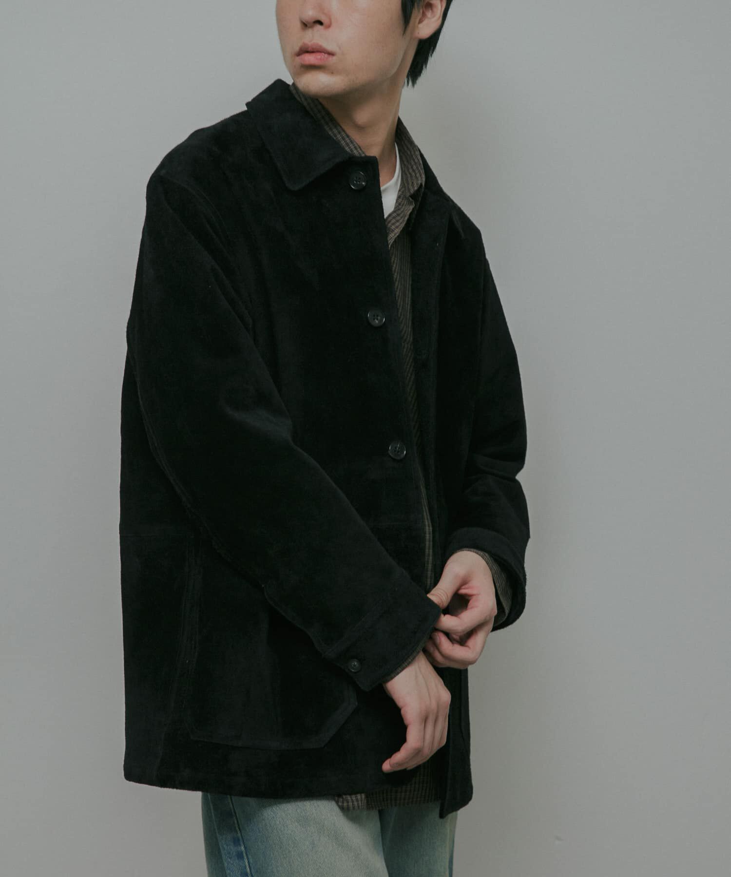 URBAN RESEARCH DOORS「Cow Leather Chore Jacket」|その他|
