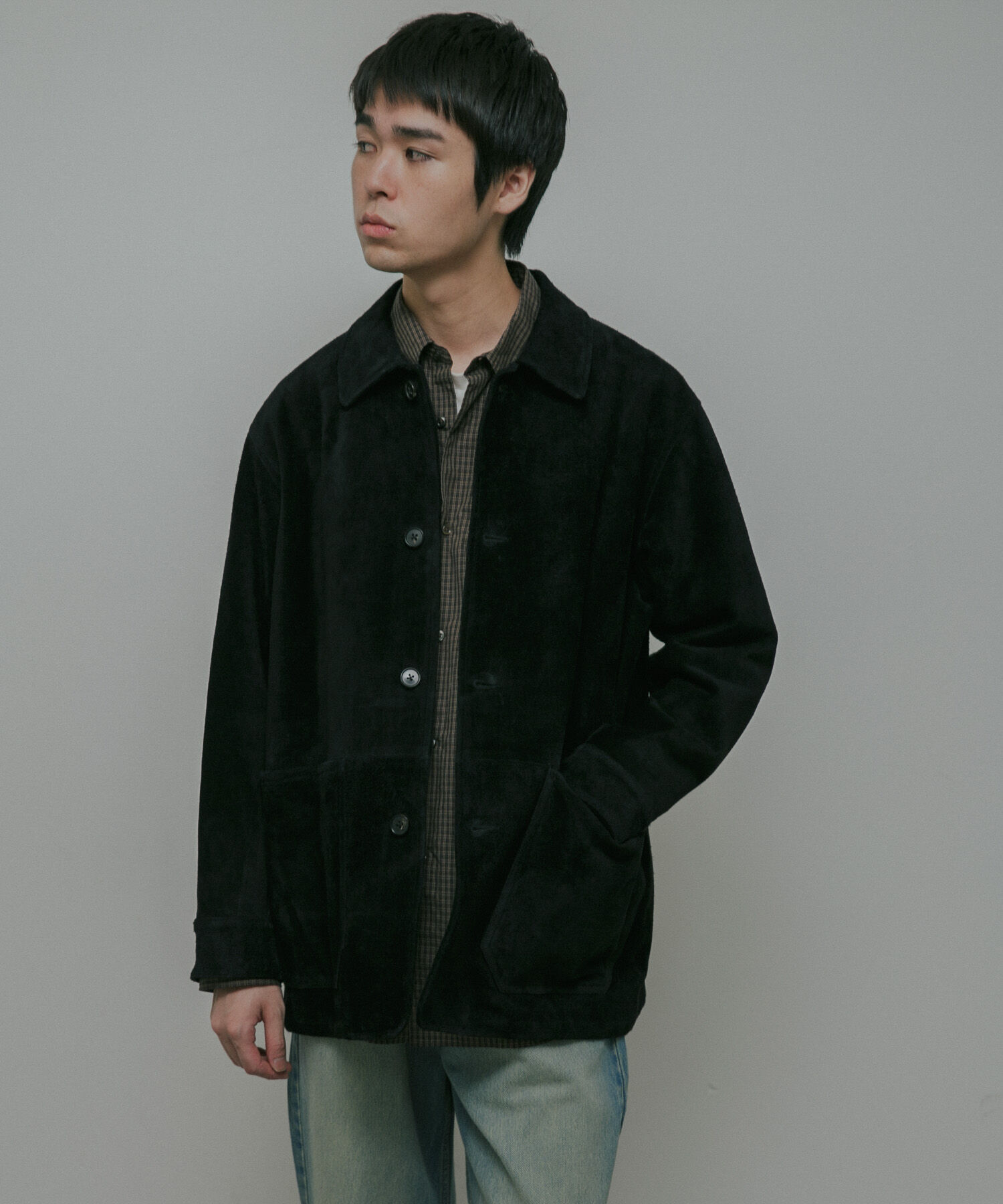 URBAN RESEARCH DOORS「Cow Leather Chore Jacket」|その他|