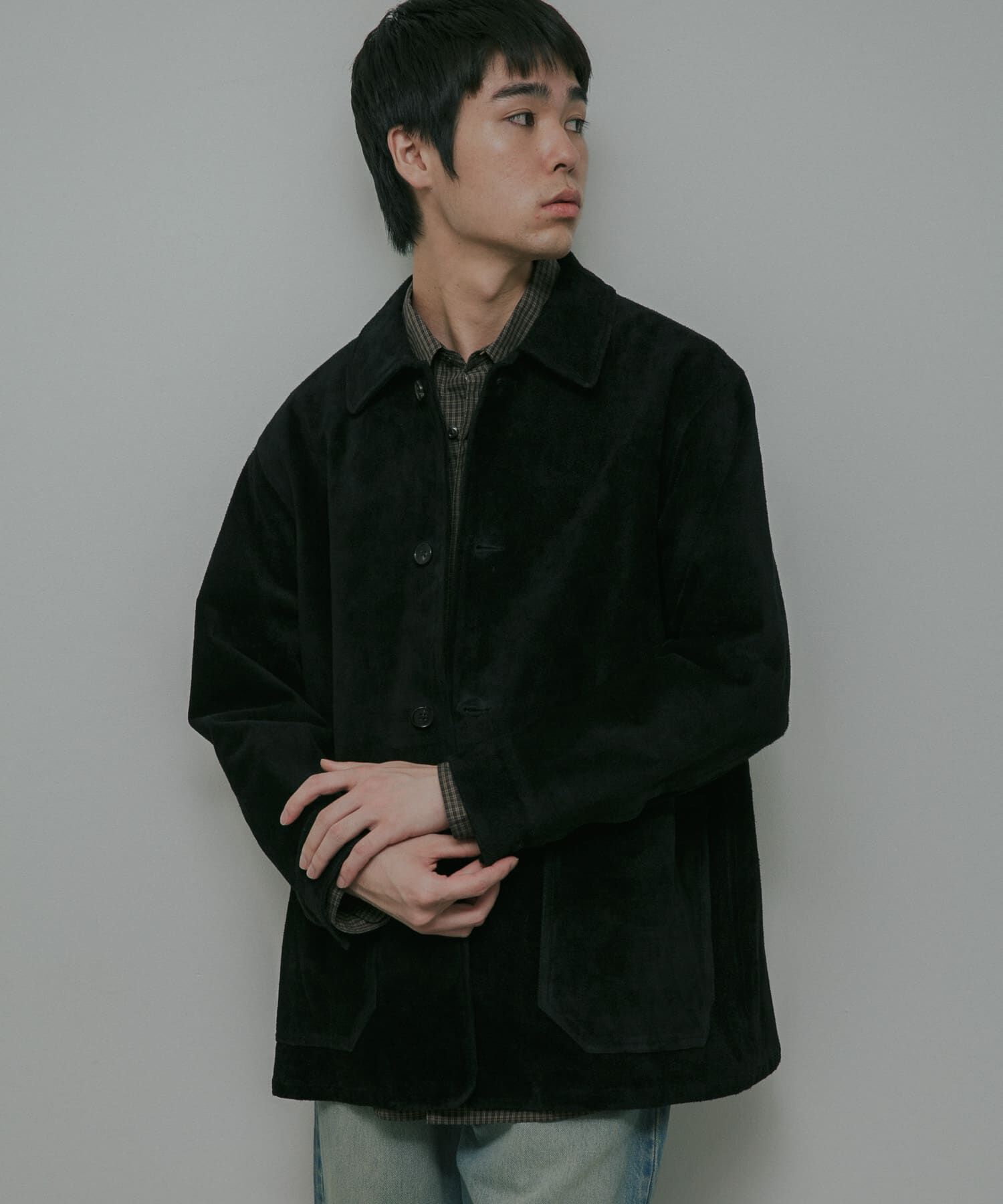URBAN RESEARCH DOORS「Cow Leather Chore Jacket」|その他|
