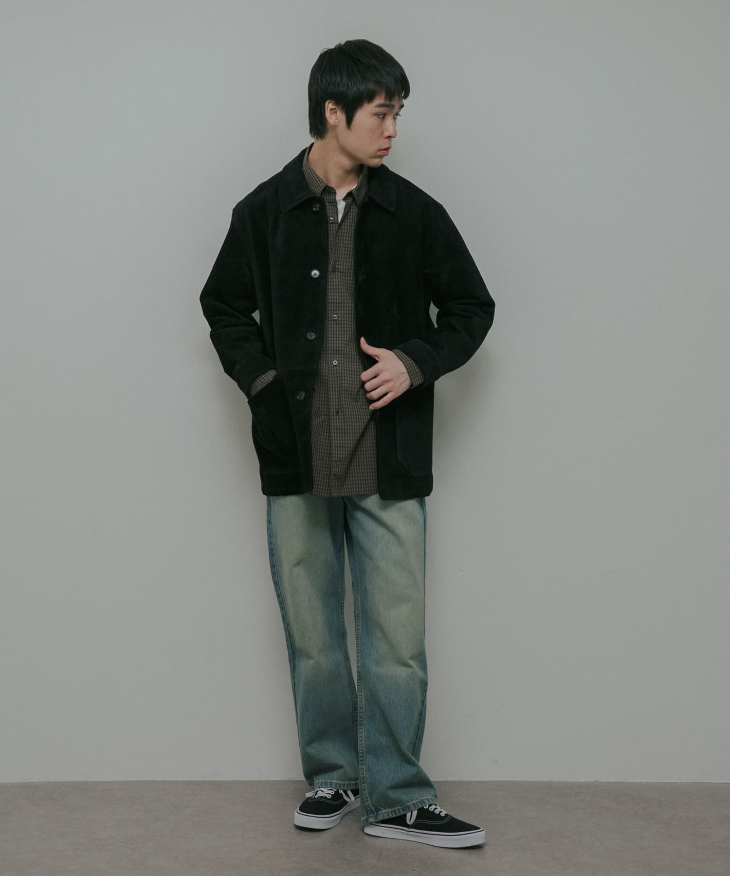 URBAN RESEARCH DOORS「Cow Leather Chore Jacket」|その他|