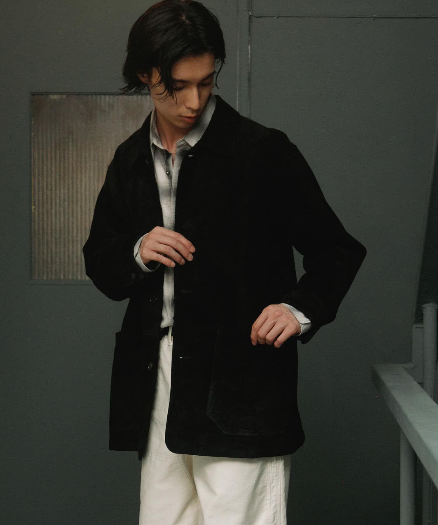 URBAN RESEARCH DOORS「Cow Leather Chore Jacket」|その他|