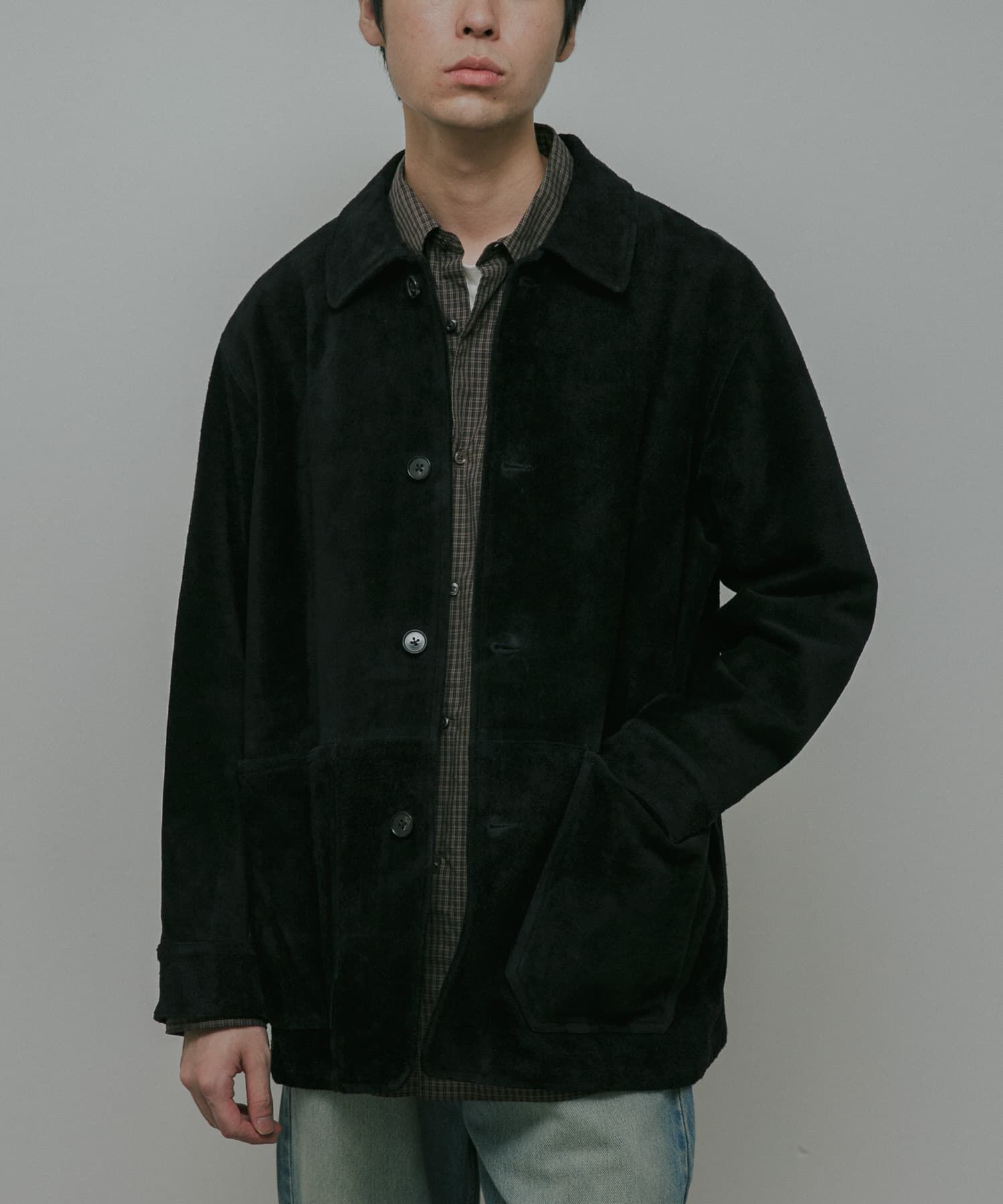 URBAN RESEARCH DOORS「Cow Leather Chore Jacket」|その他|