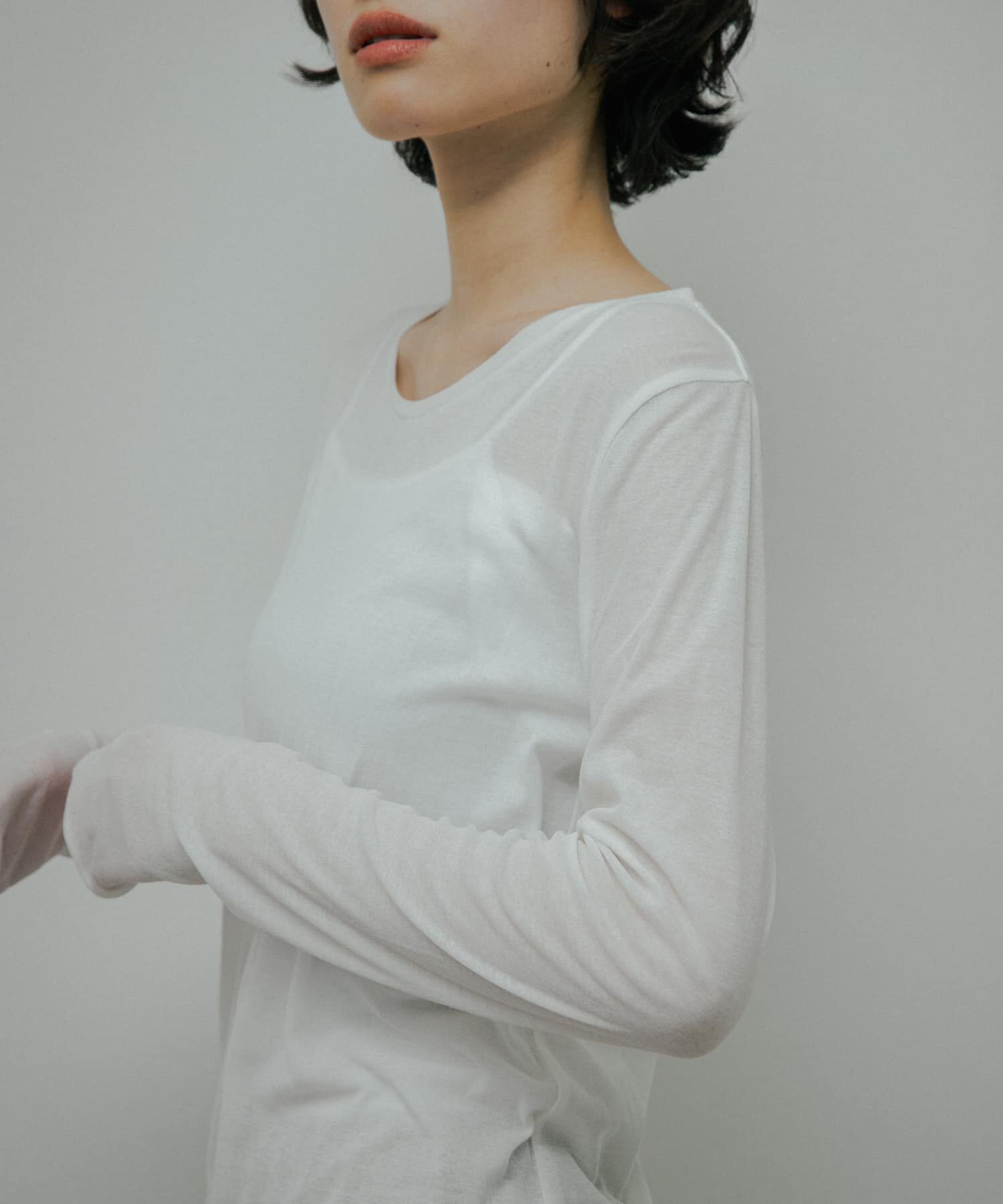 URBAN RESEARCH DOORS「Sheer Cotton Long-Sleeve T-shirts」|Tシャツ・カットソー|