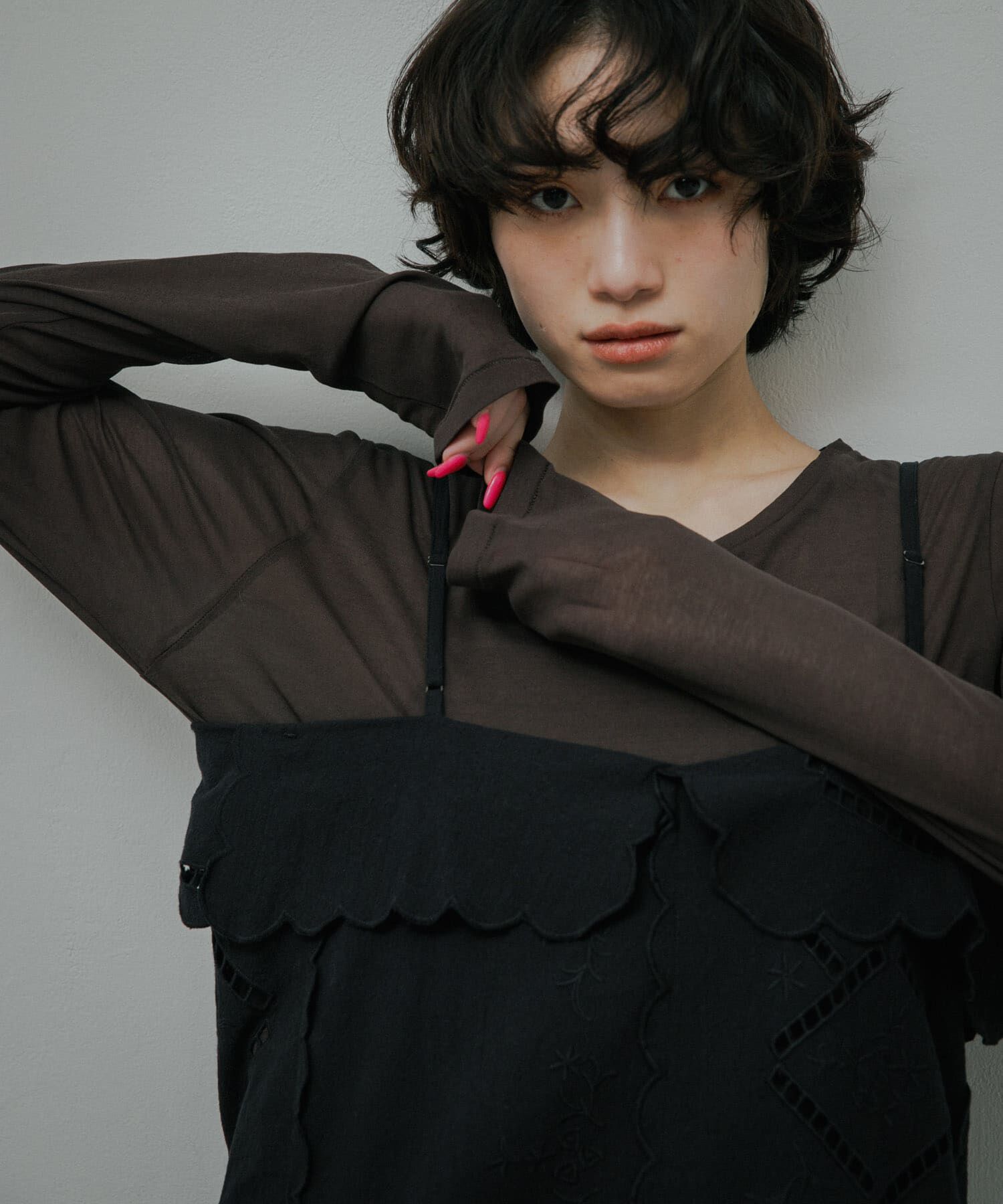 URBAN RESEARCH DOORS「Sheer Cotton Long-Sleeve T-shirts」|Tシャツ・カットソー|