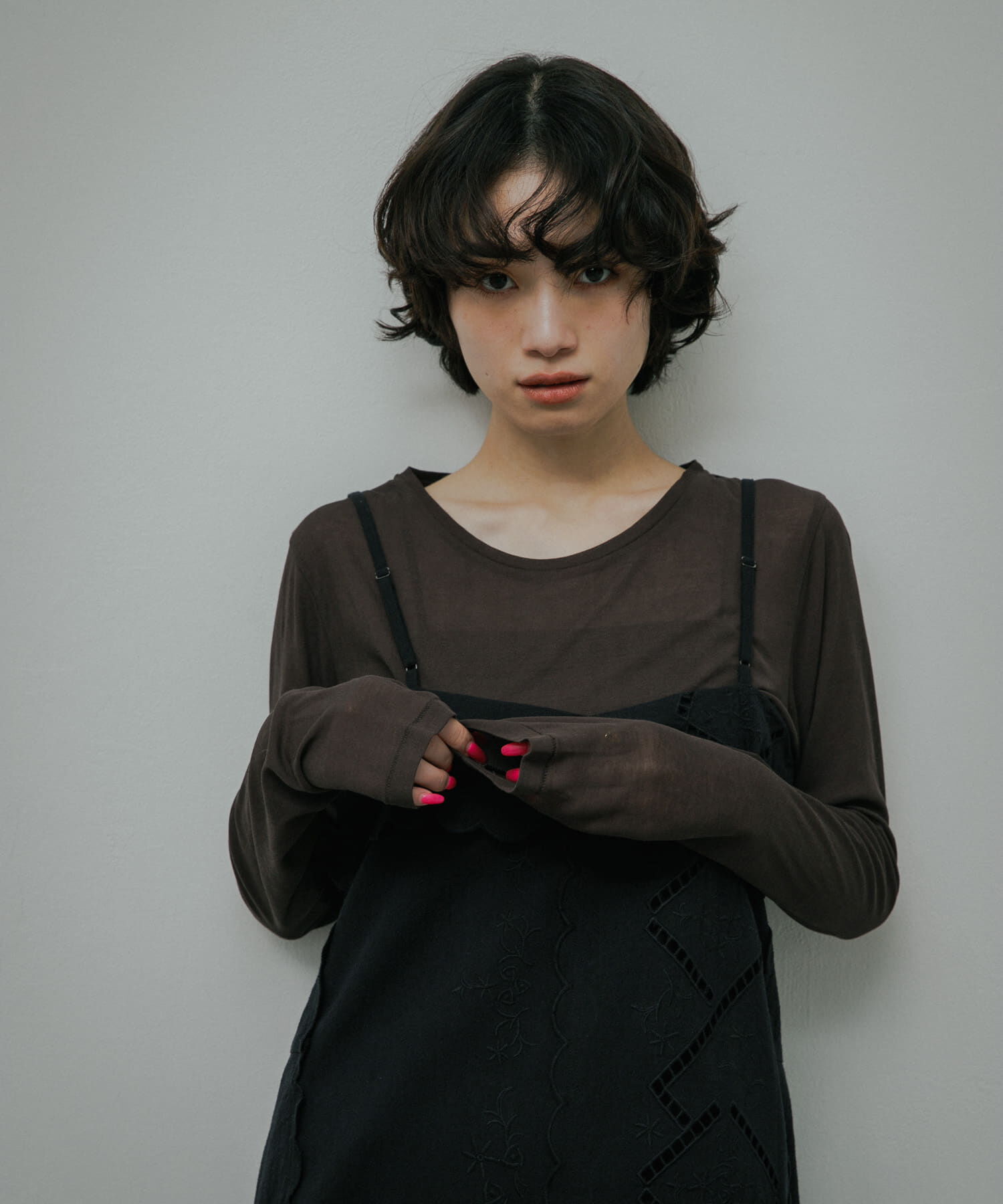 URBAN RESEARCH DOORS「Sheer Cotton Long-Sleeve T-shirts」|Tシャツ・カットソー|