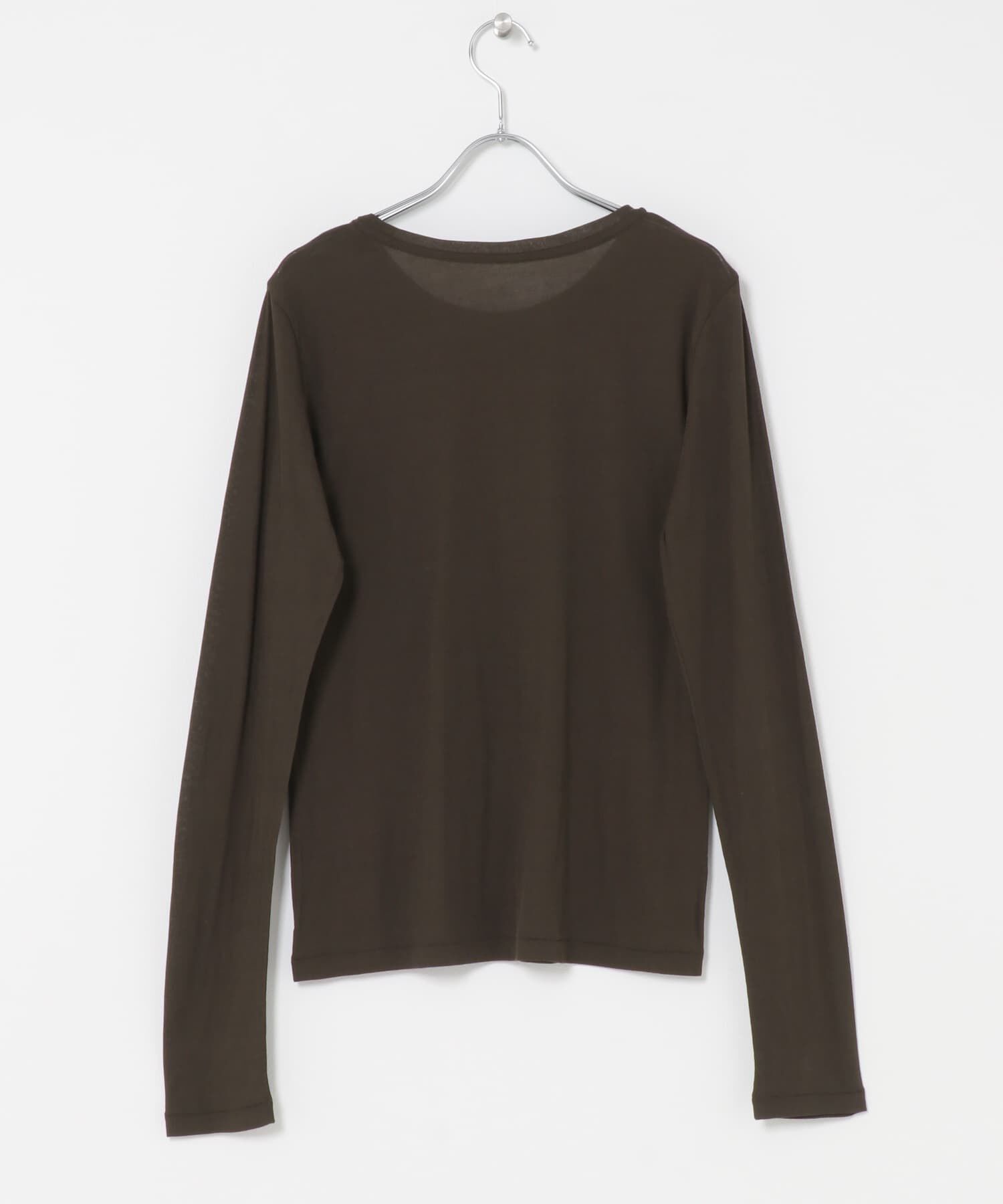 URBAN RESEARCH DOORS「Sheer Cotton Long-Sleeve T-shirts」|Tシャツ・カットソー|