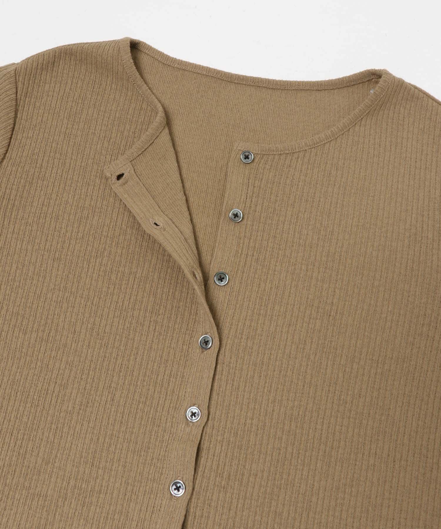 URBAN RESEARCH DOORS「Vintage Rib Button Cardigan」|カーディガン|