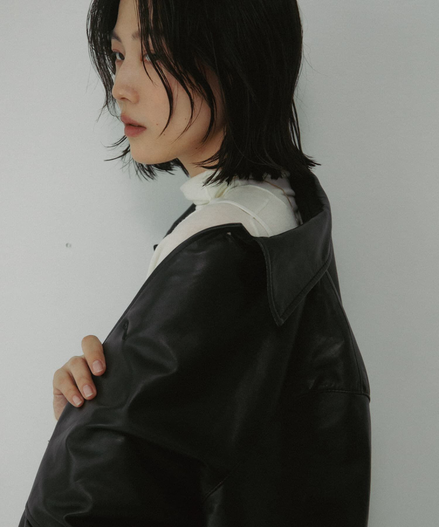 URBAN RESEARCH DOORS「Soft Wool Turtle Knit」|ニット・セーター|