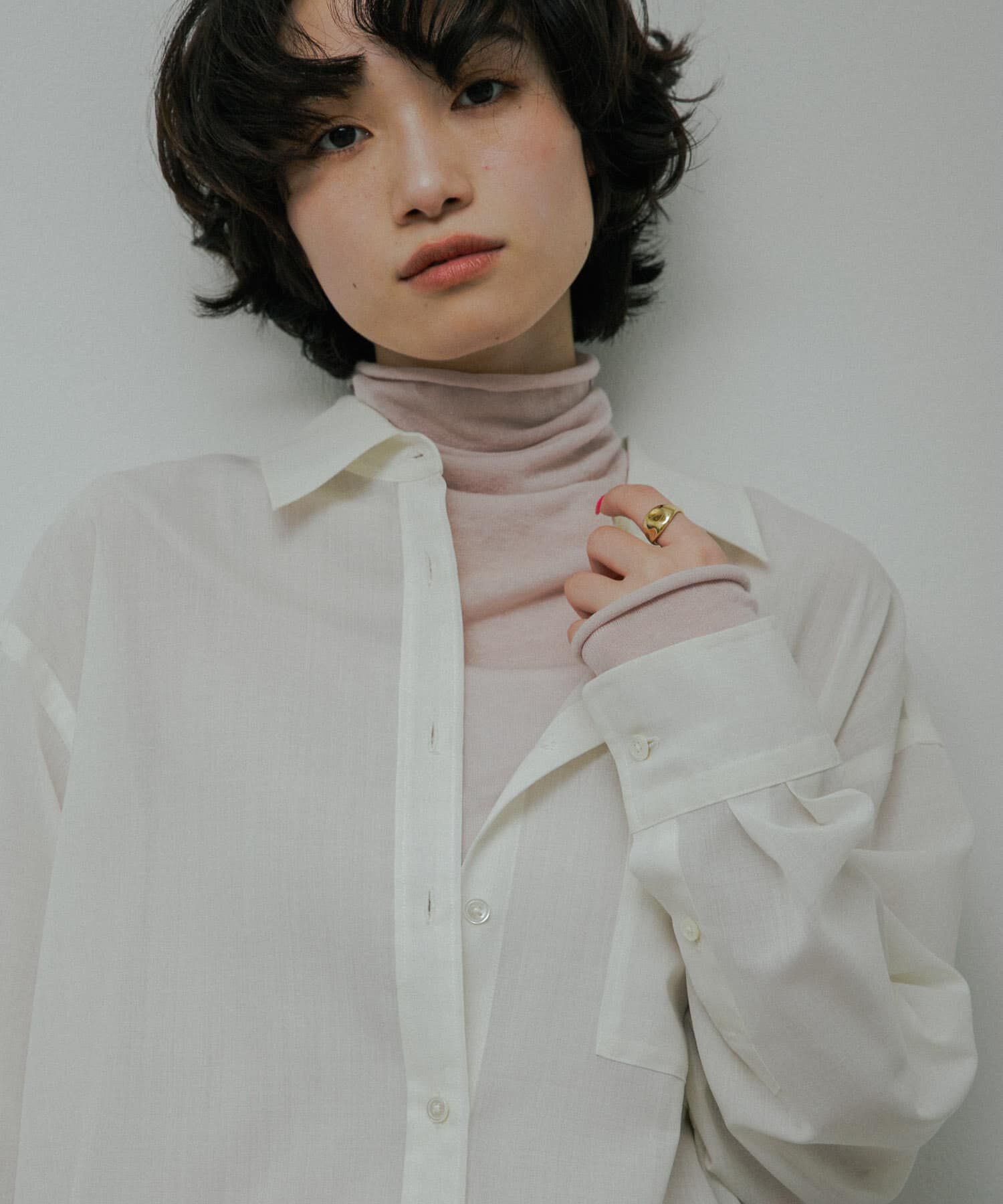 URBAN RESEARCH DOORS「Soft Wool Turtle Knit」|ニット・セーター|