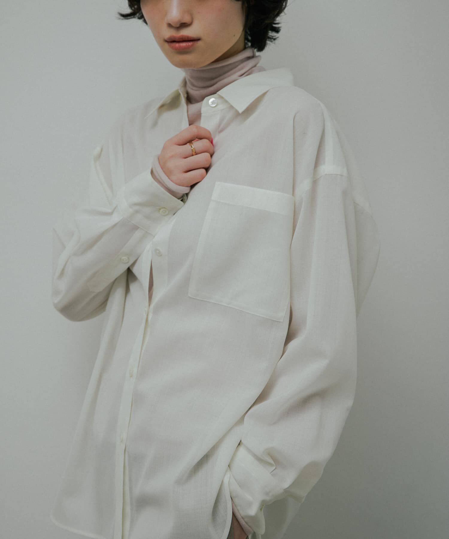 URBAN RESEARCH DOORS「Soft Wool Turtle Knit」|ニット・セーター|