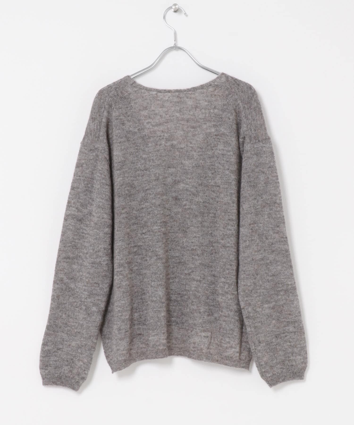 URBAN RESEARCH DOORS「Baby Alpaca V-Neck Knit」|ニット・セーター|