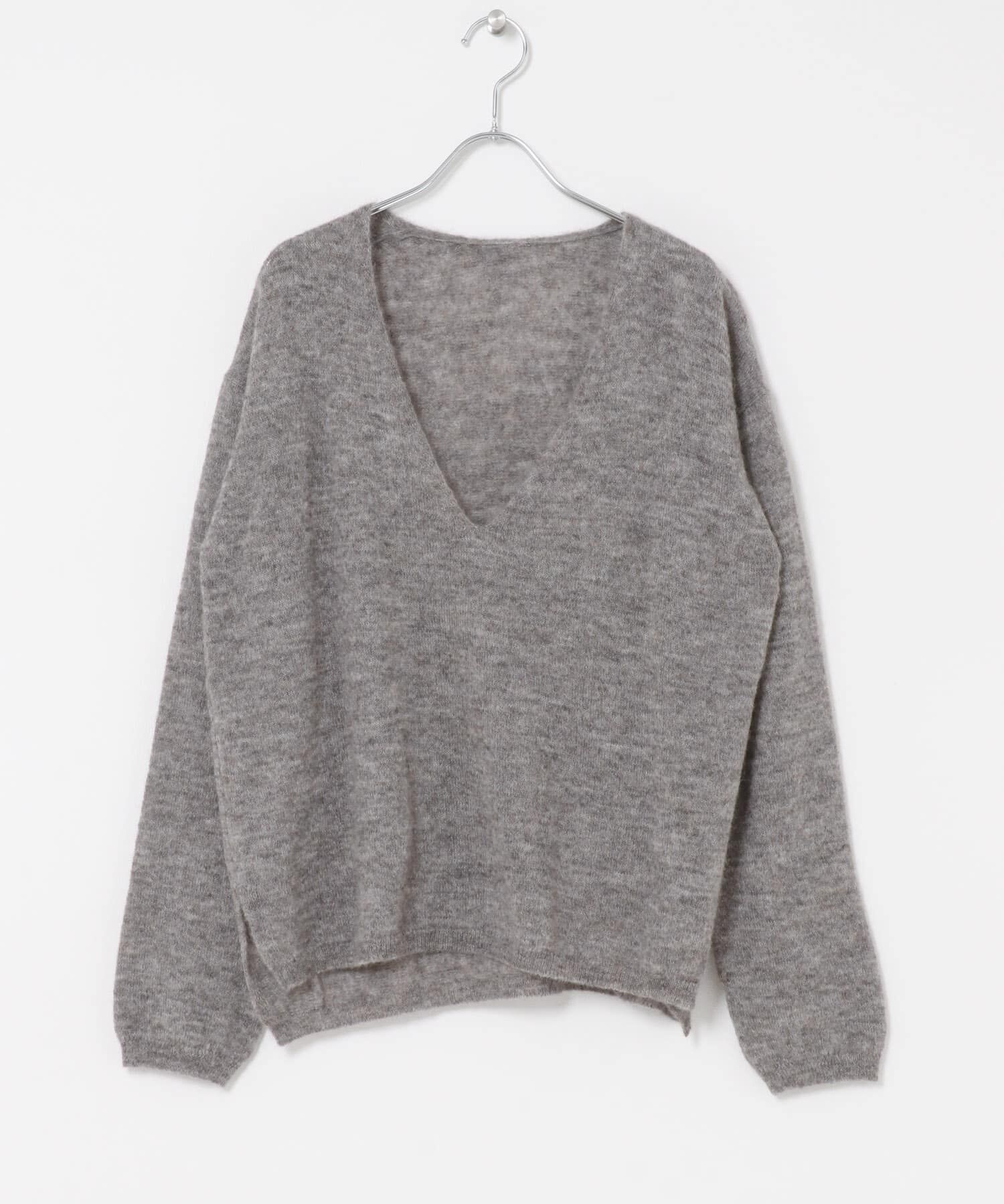 URBAN RESEARCH DOORS「Baby Alpaca V-Neck Knit」|ニット・セーター|