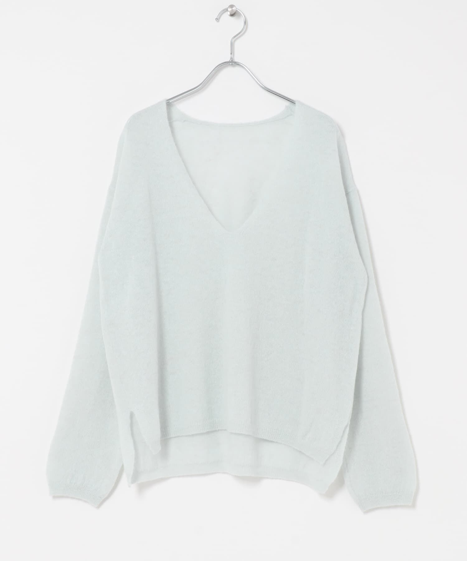 URBAN RESEARCH DOORS「Baby Alpaca V-Neck Knit」|ニット・セーター|