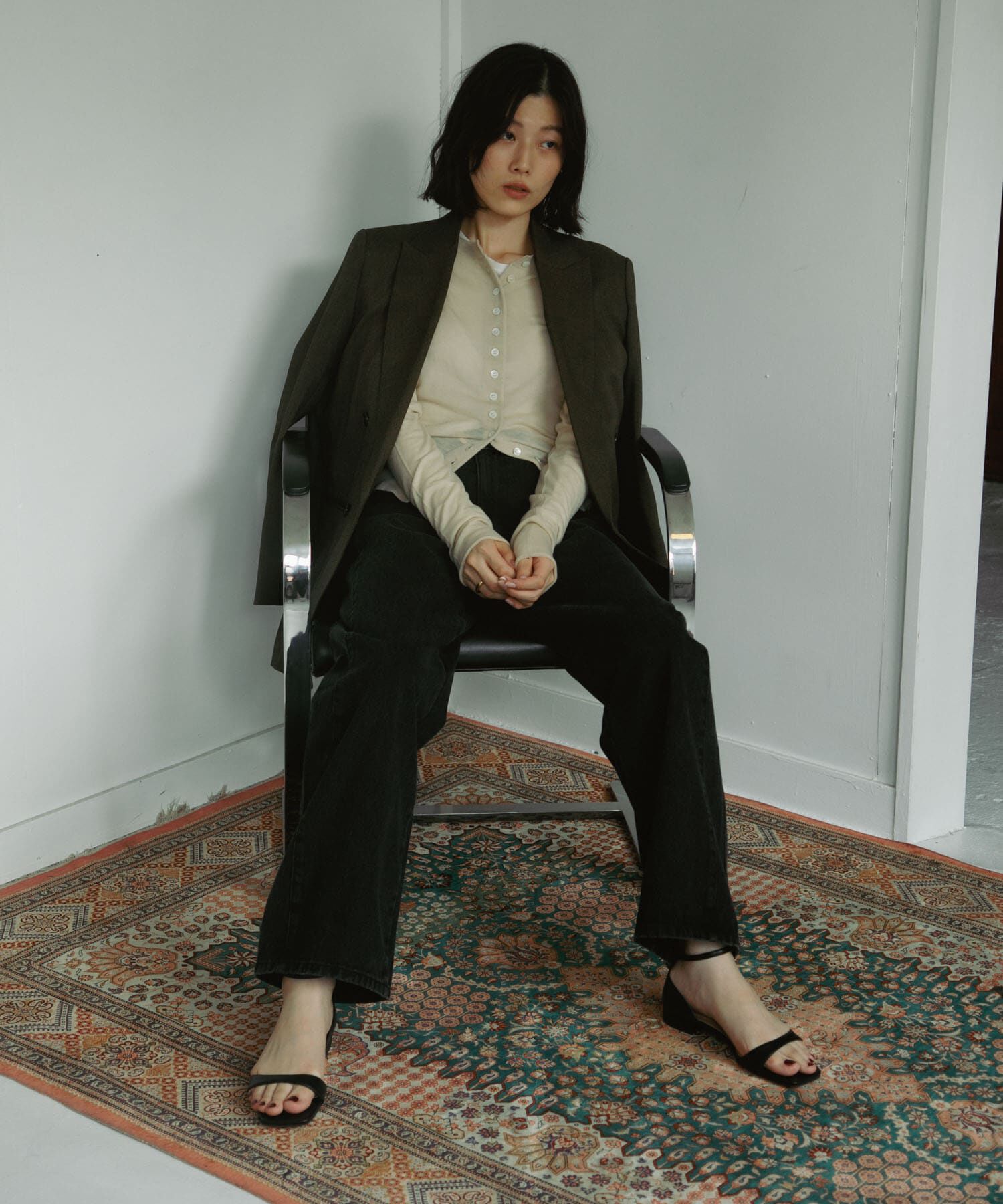 URBAN RESEARCH DOORS「High-Rise Line Denim」|デニム|