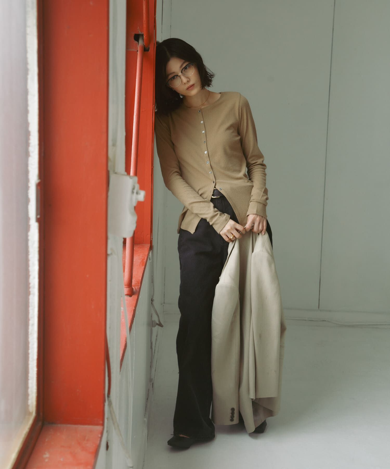 URBAN RESEARCH DOORS「High-Rise Line Denim」|デニム|