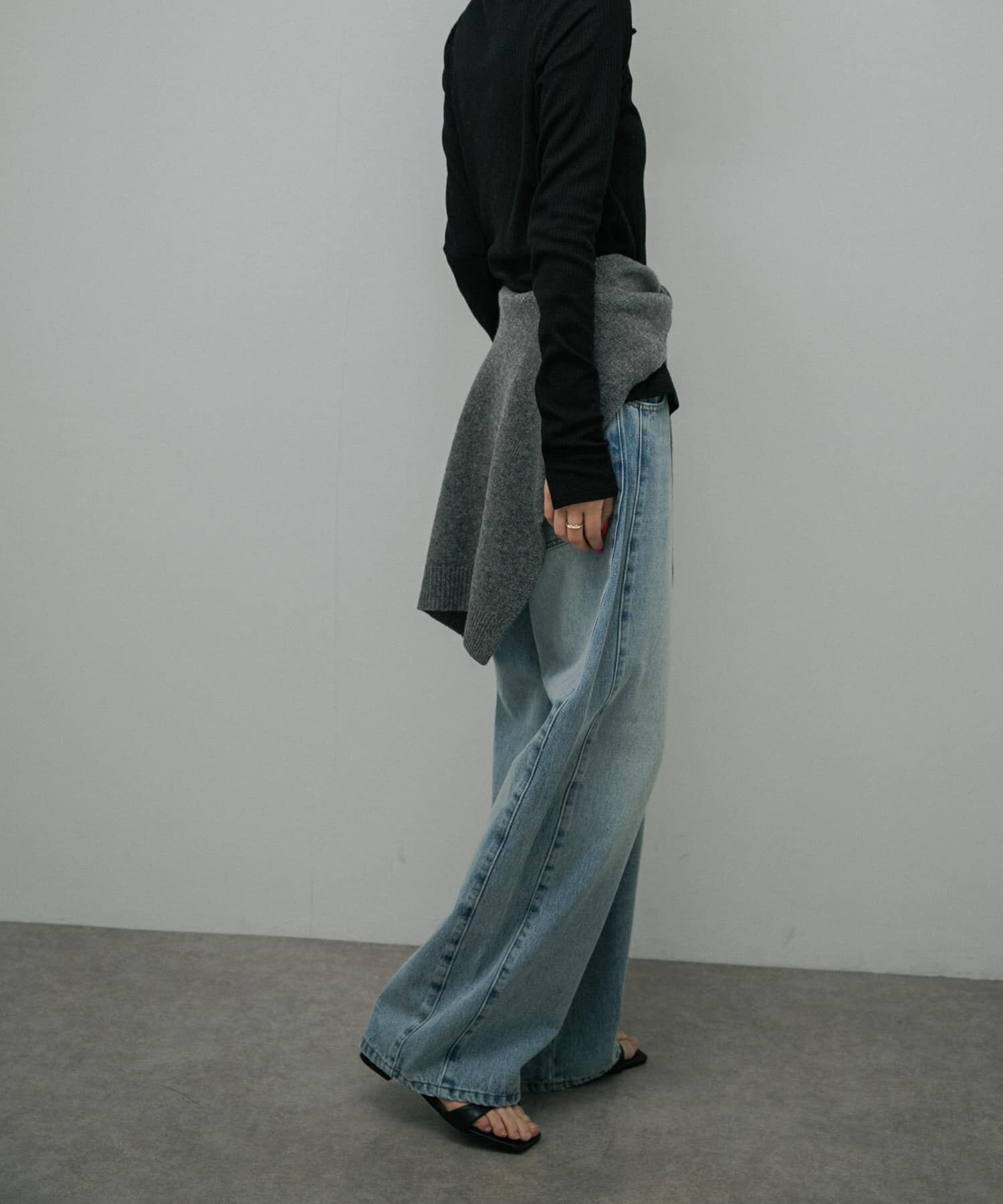 URBAN RESEARCH DOORS「High-Rise Line Denim」|デニム|