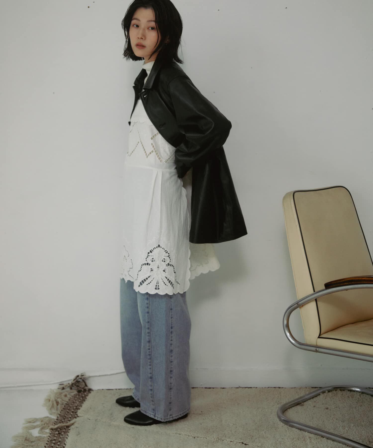 URBAN RESEARCH DOORS「High-Rise Line Denim」|デニム|