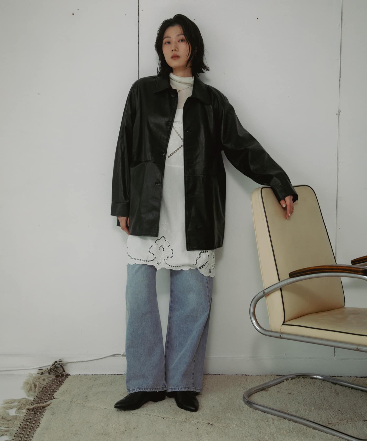URBAN RESEARCH DOORS「High-Rise Line Denim」|デニム|