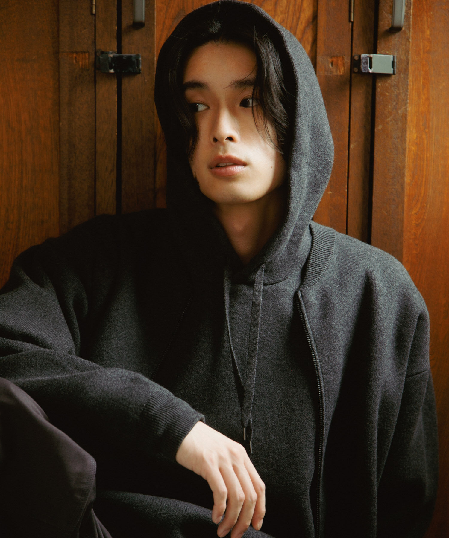 URBAN RESEARCH DOORS「CottonCashmere ZipBlouson」|ブルゾン・スタジャン|
