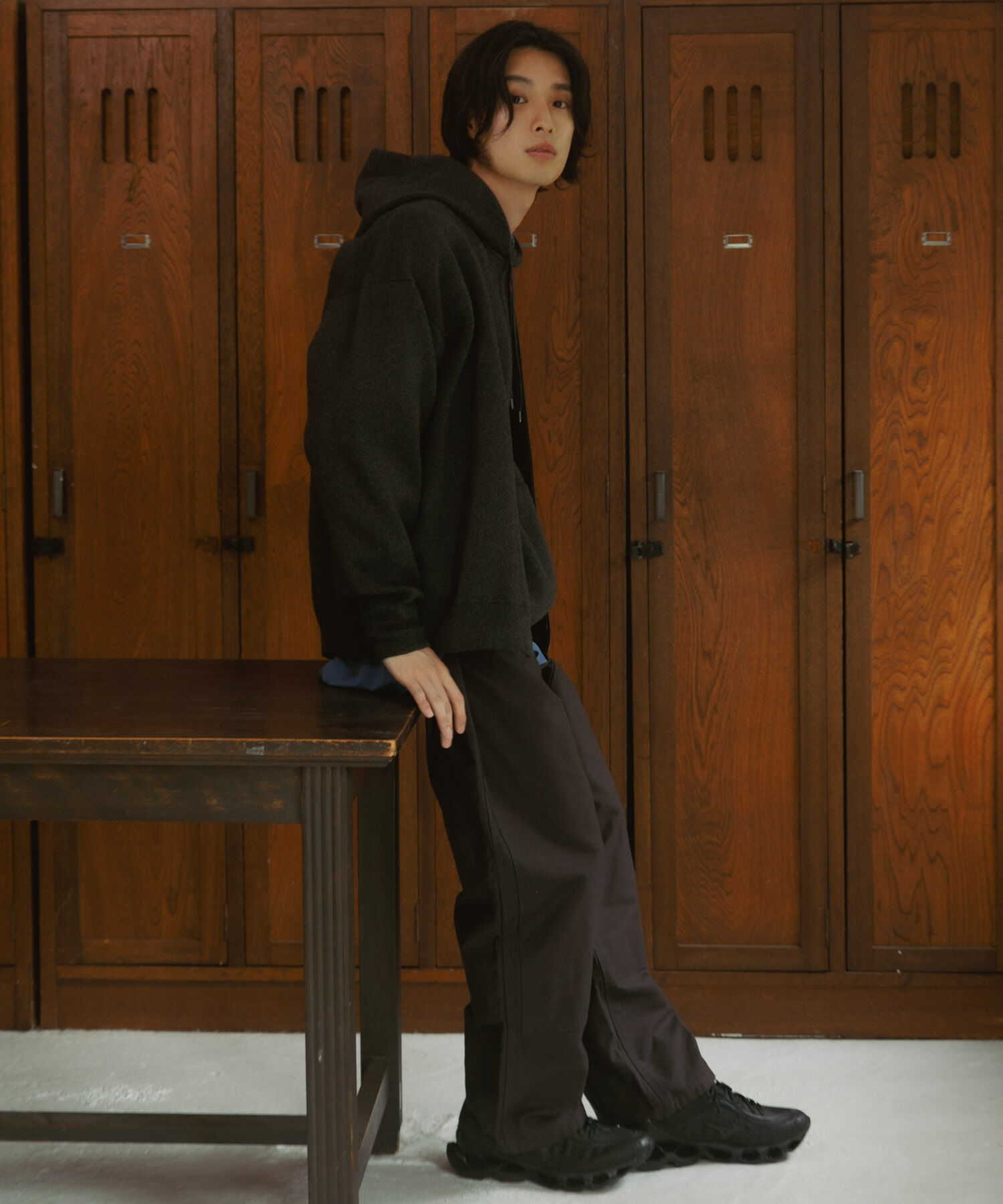 URBAN RESEARCH DOORS「CottonCashmere ZipBlouson」|ブルゾン・スタジャン|