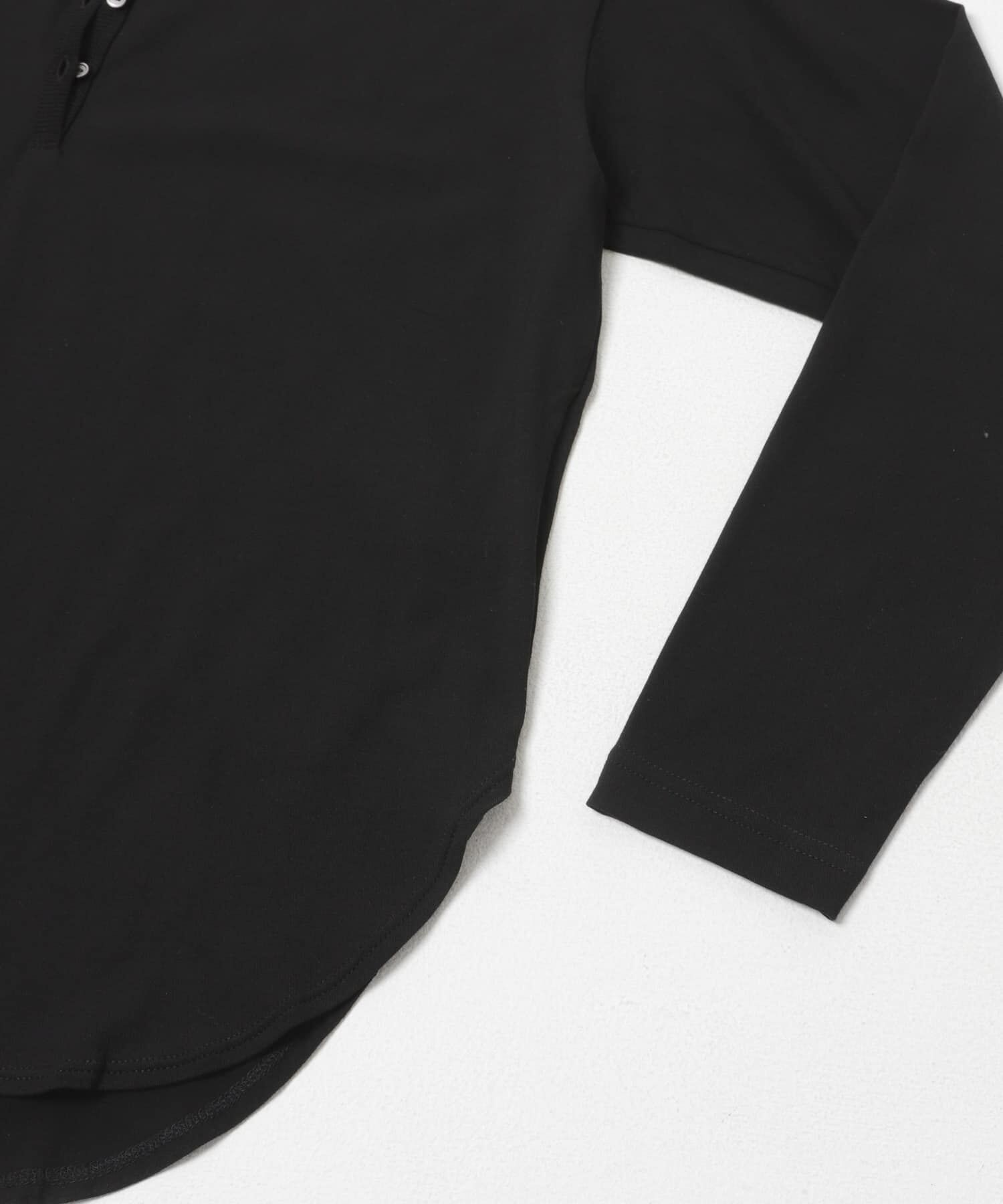 かぐれ「ヘンリーネックコットンカットソー」|Tシャツ・カットソー|
