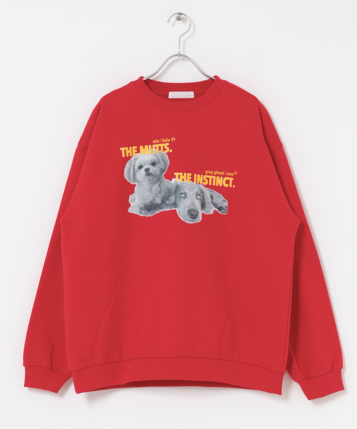 SENSE OF PLACE by URBAN RESEARCH「Dog graphic crew-neck Sweat」|スウェット・ジャージ|