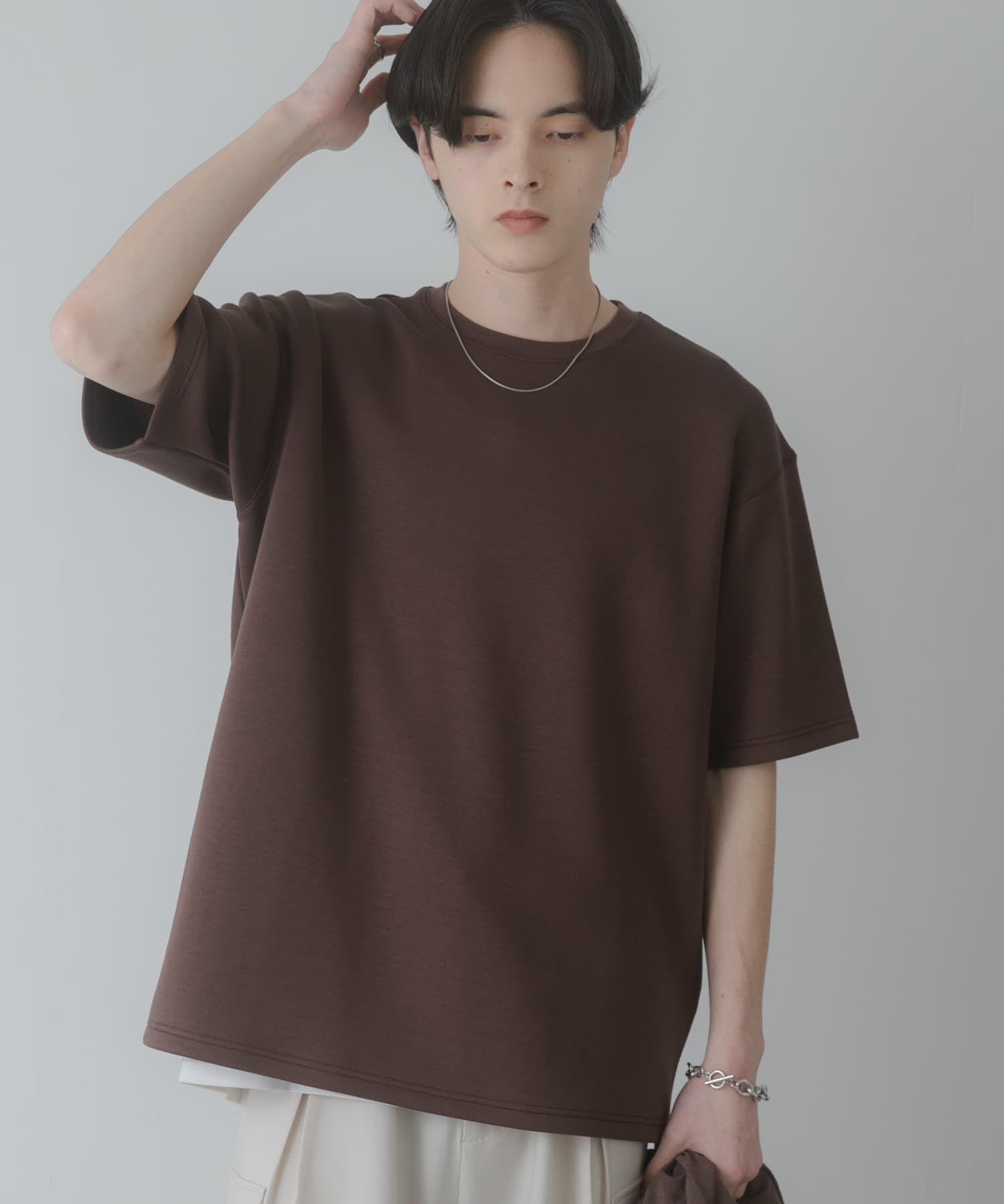 SENSE OF PLACE by URBAN RESEARCH「『一部WEB限定ｶﾗｰ』『接触冷感/速乾』ﾀﾞﾝﾎﾞｰﾙﾎﾟﾝﾁｼｮｰﾄ」|Tシャツ・カットソー|