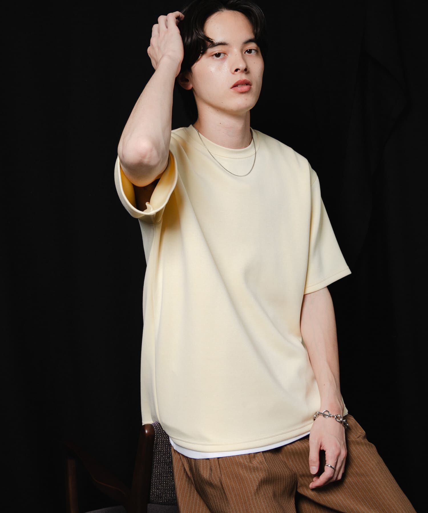 SENSE OF PLACE by URBAN RESEARCH「『一部WEB限定ｶﾗｰ』『接触冷感/速乾』ﾀﾞﾝﾎﾞｰﾙﾎﾟﾝﾁｼｮｰﾄ」|Tシャツ・カットソー|