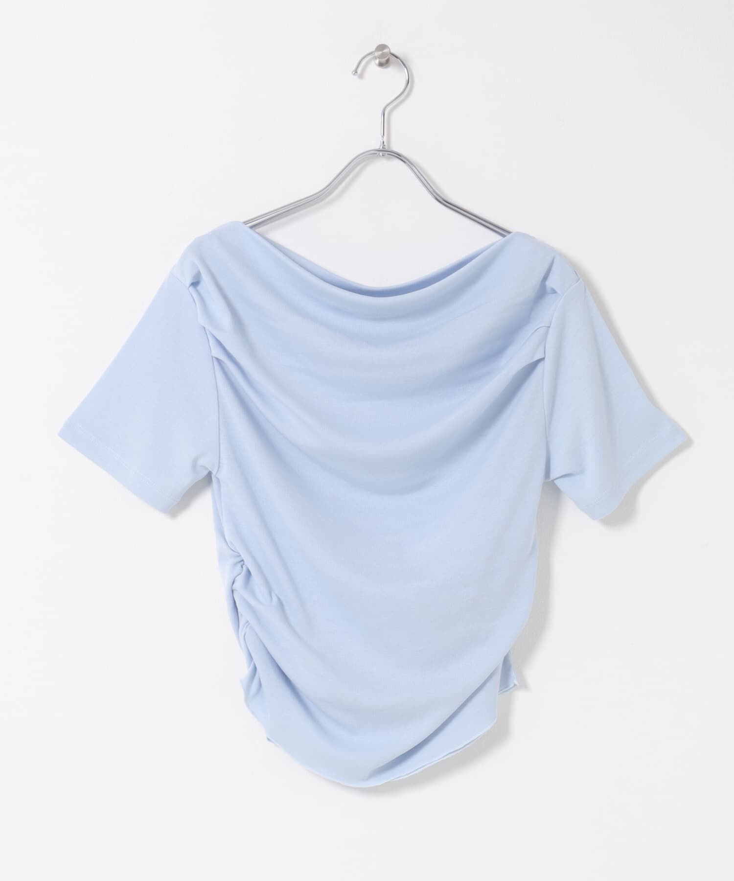 SENSE OF PLACE by URBAN RESEARCH「シアードレープトップ(半袖)」|Tシャツ・カットソー|