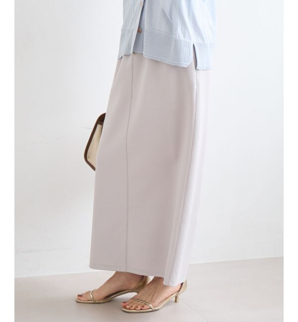  「カットジョーゼットナロースカート」|スカート|