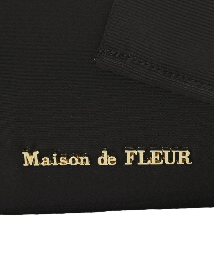 Maison de FLEUR「リボンチャーム付き3ルームトートバッグ」|トートバッグ|