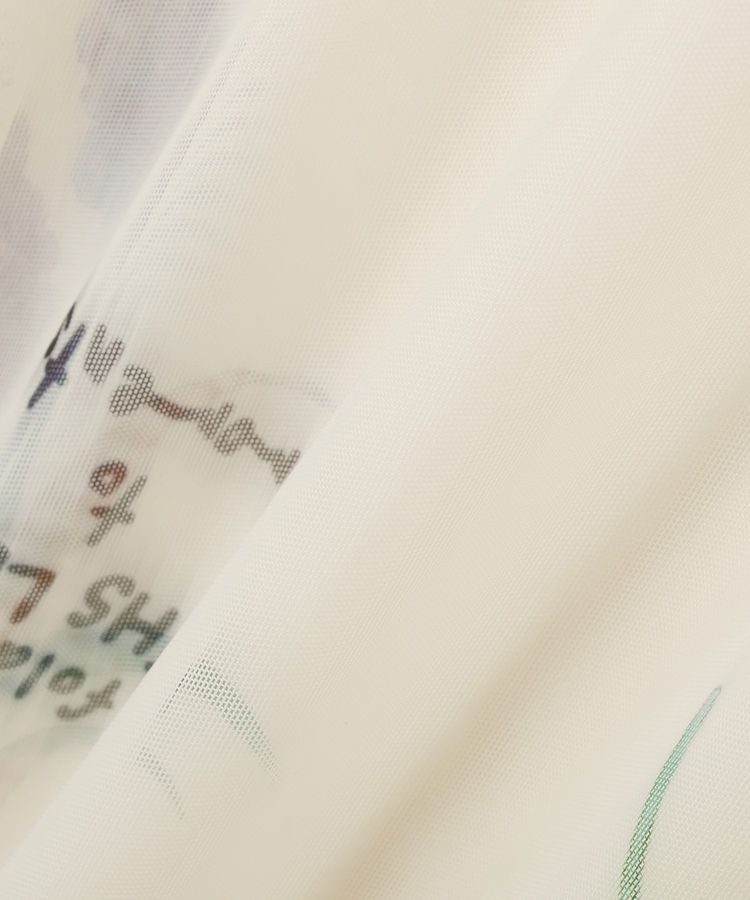 Green Parks「【WEB限定】フラワープリントシアーロンTEEⅡ」|Tシャツ・カットソー|
