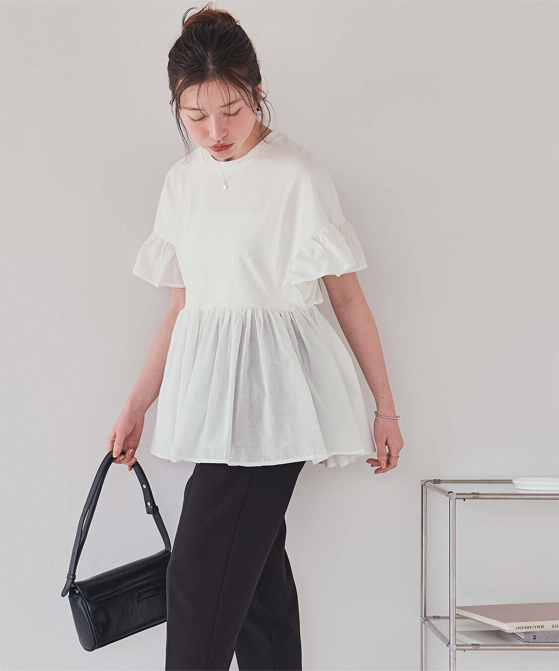 titivate「ｷﾞｬｻﾞｰﾍﾟﾌﾟﾗﾑﾄﾞｯｷﾝｸﾞﾄｯﾌﾟｽ」|Tシャツ・カットソー|