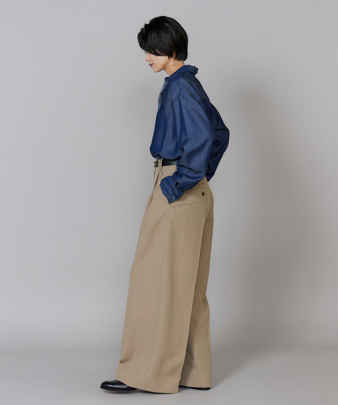 INED「ﾂｰﾀｯｸﾜｲﾄﾞﾁﾉﾊﾟﾝﾂ| 脚長効果抜群､すっきり魅せる洗練ﾜ  」|その他|