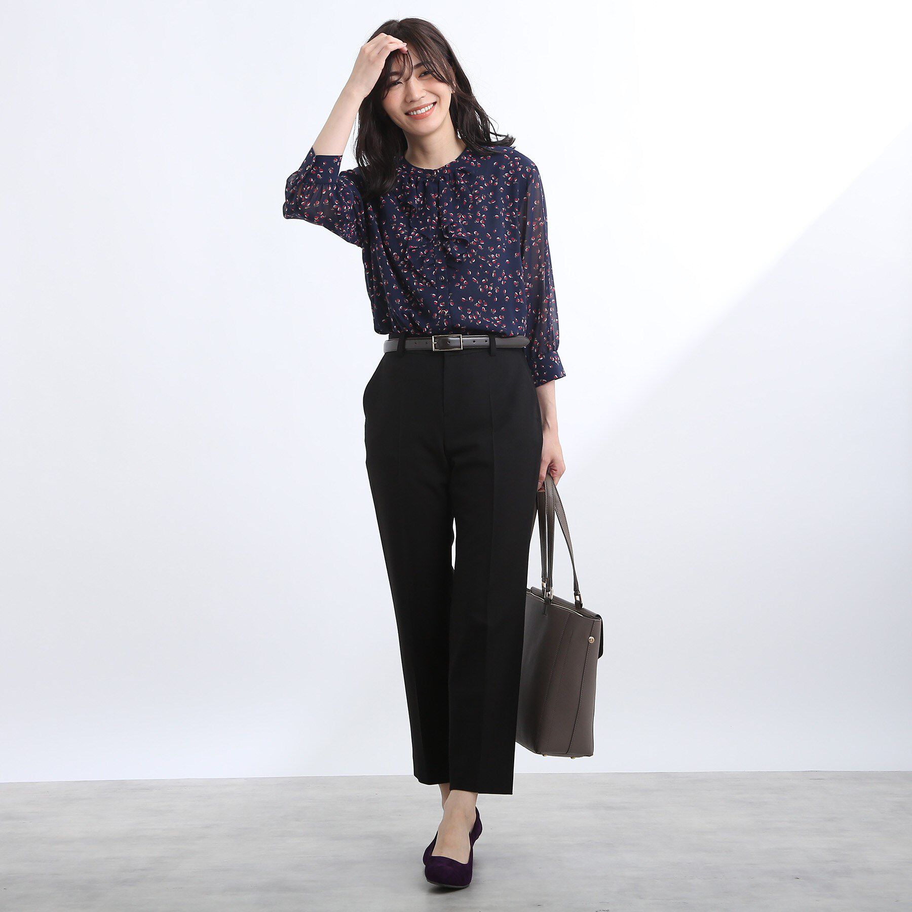 Reflect「【洗える】私のパンツ/テーパードシルエットパンツ」|その他|